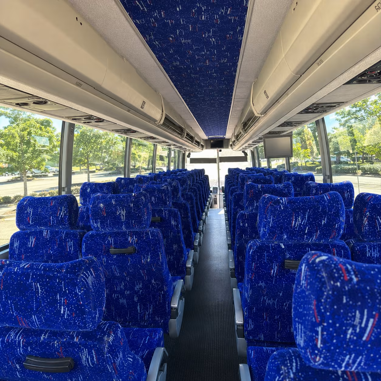 Hampton Airport Shuttle & Transportation onboard seating