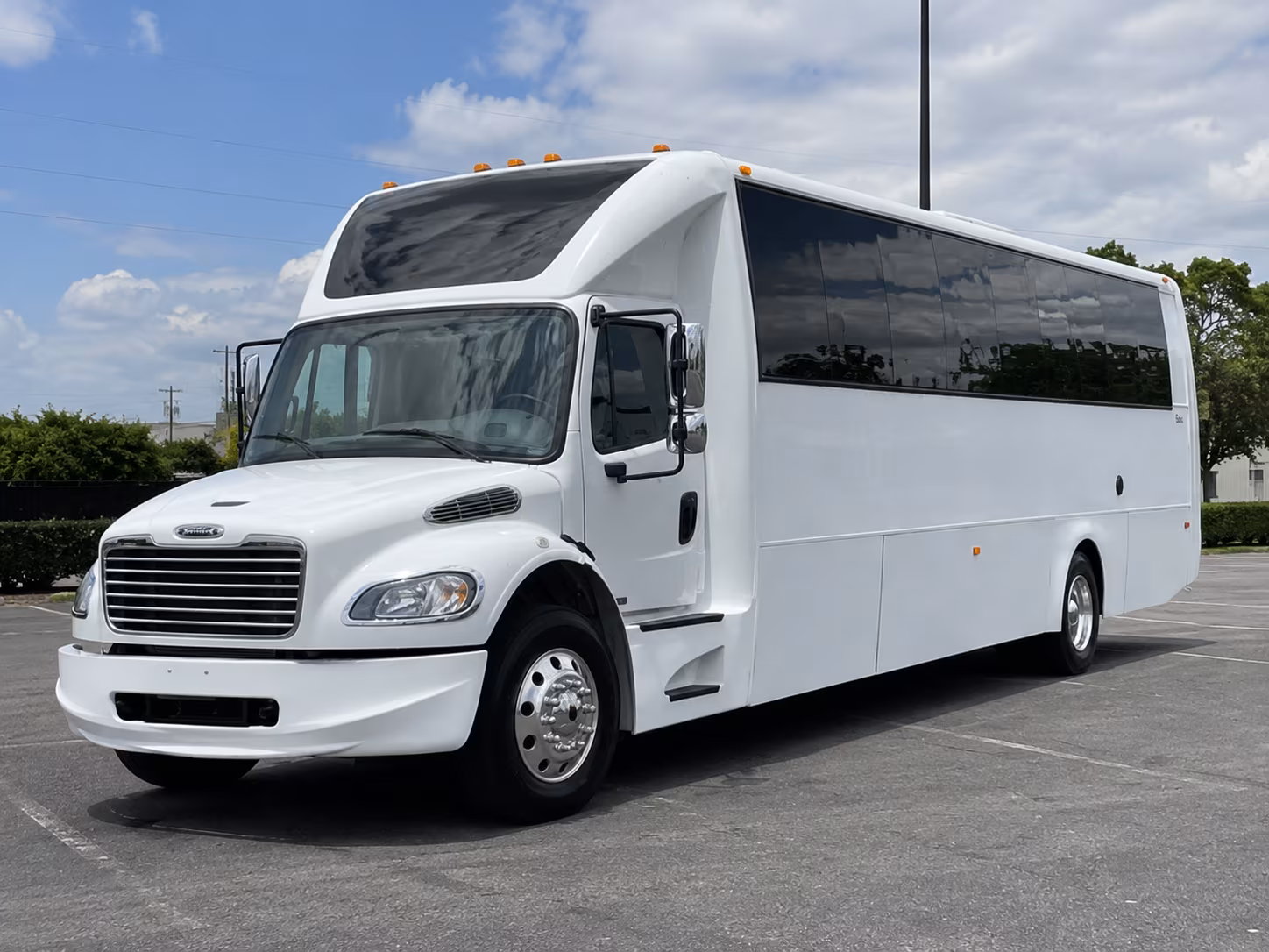 Hampton Birthday, Sweet 16, & Quinceañera Transportation party bus interior