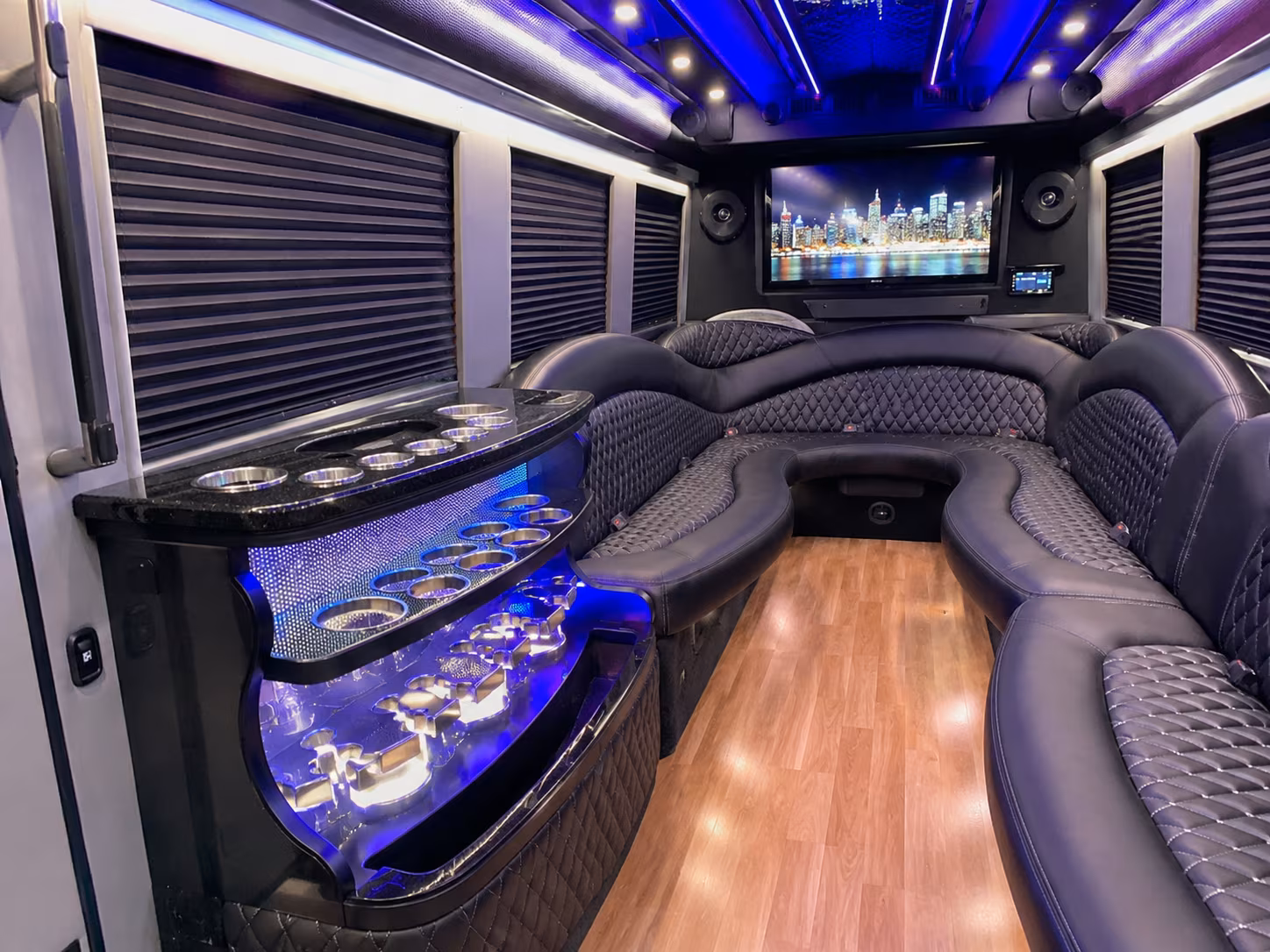 Hampton Concert & Music Festival Transportation onboard seating
