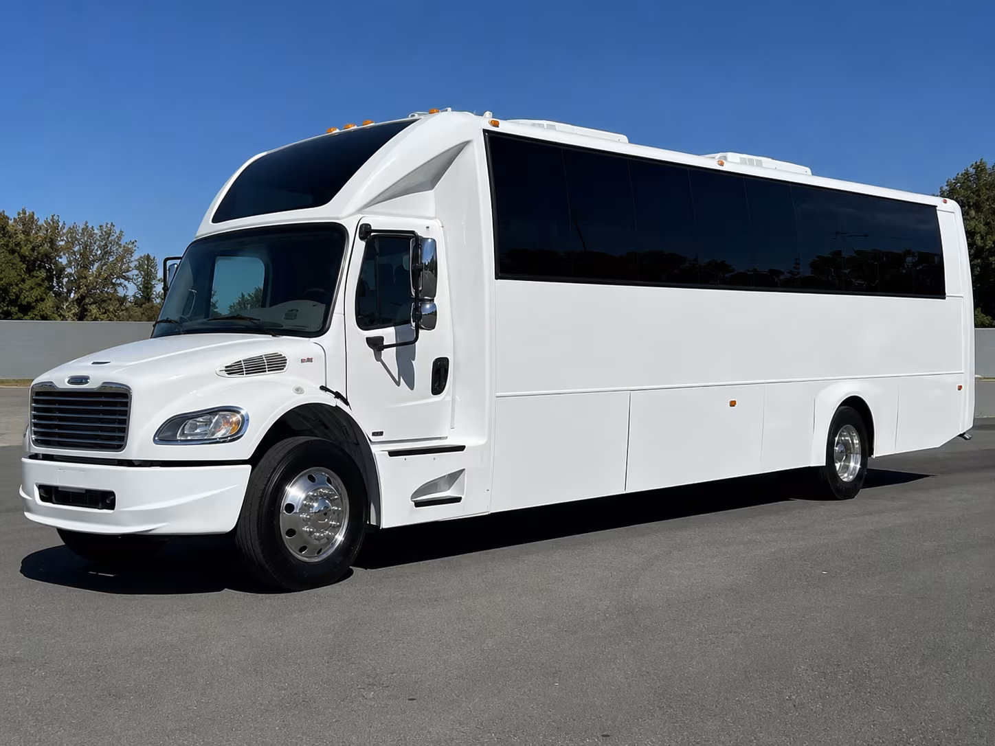 Hampton Concert & Music Festival Transportation party bus interior