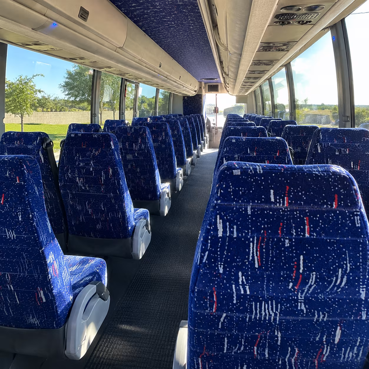Hampton Corporate Transportation party bus exterior