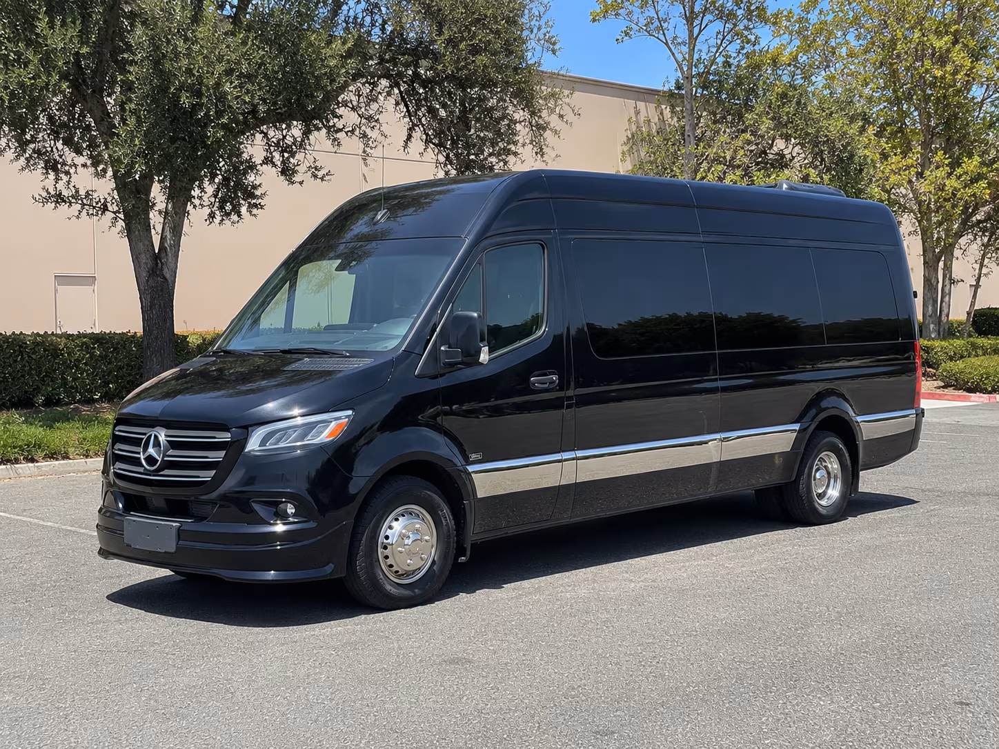 Hampton School Event Transportation party bus interior