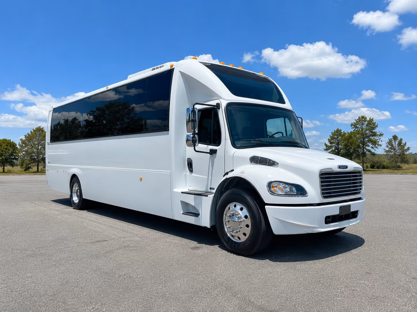 Hampton Sporting Event Transportation party bus interior