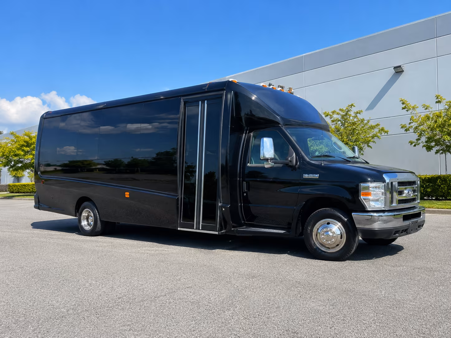 Hampton Wedding Transportation onboard seating