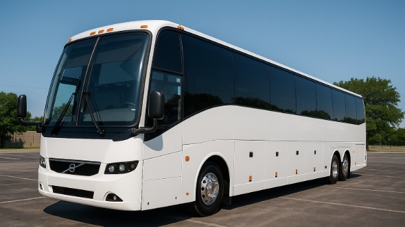 Exterior of Charter Bus Company Chesapeake's 40 Passenger Party Bus in Chesapeake