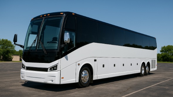 Exterior of Charter Bus Company Washington's 50 Passenger Party Bus in Washington