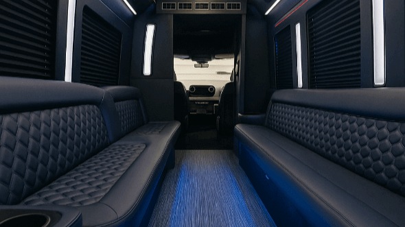 hampton 25 passenger party bus rental