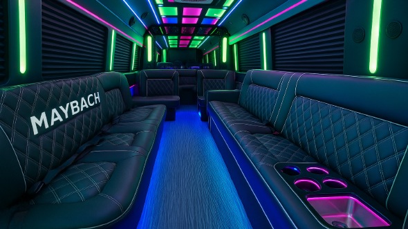newport news 20 passenger party bus